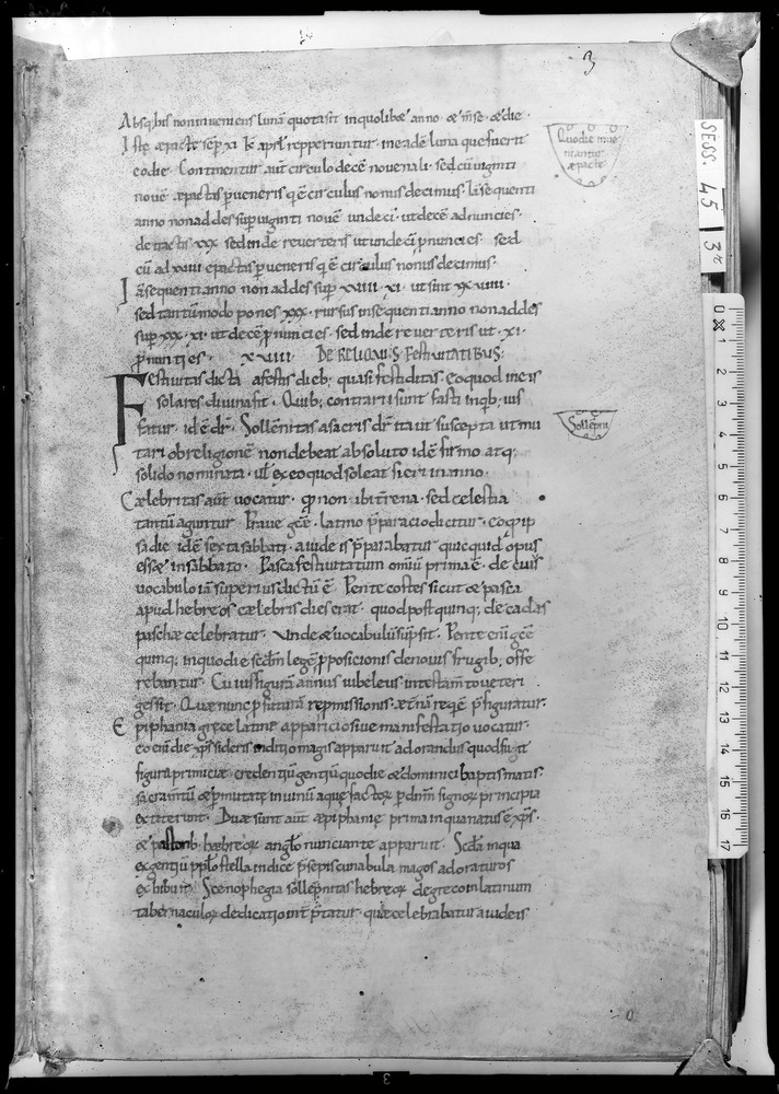 Roma, Biblioteca Nazionale Centrale, Sess. 45
doc_07203
Keywords: BNCR Sess. 45, 11. sec., BNCR