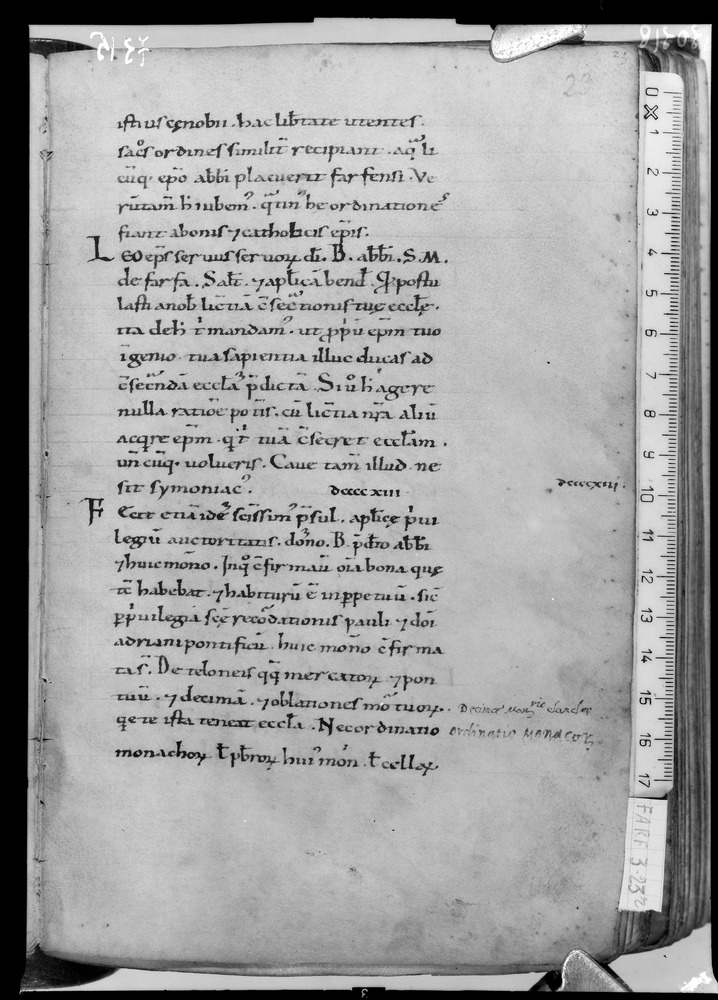 Roma, Biblioteca Nazionale Centrale, Farf. 3
doc_07315
Keywords: BNCR Farf. 3, 12. sec., BNCR