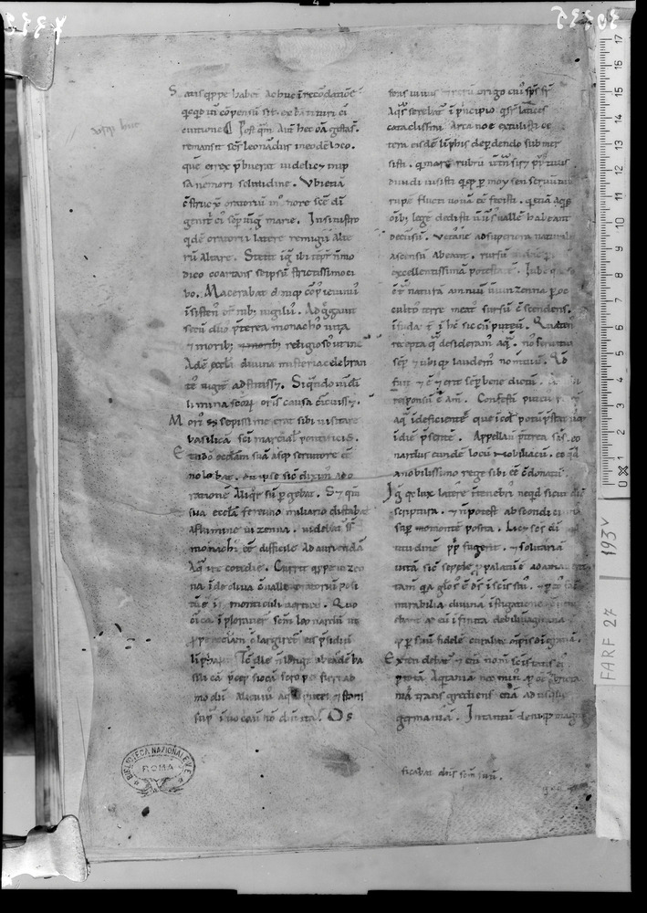Roma, Biblioteca Nazionale Centrale, Farf. 27
doc_07332
Keywords: BNCR Farf. 27, 11. sec., 12. sec., BNCR