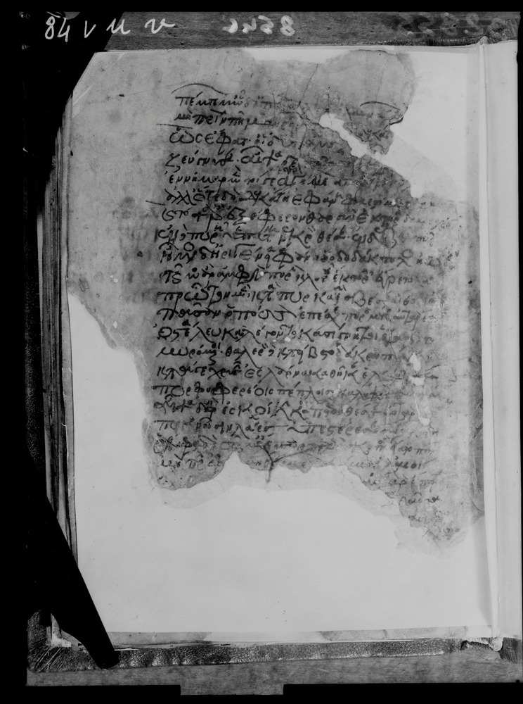 Grottaferrata, Biblioteca Statale del Monumento Nazionale, Ms. Z.α [alpha].XXIV (Crypt. Gr.54)
doc_08546
Keywords: Grottaferrata Abbazia Ms. Z.α [alpha].XXIV (Crypt. Gr.54), Palinsesti, Fotografie UV, 12. sec., Grottaferrata Abbazia