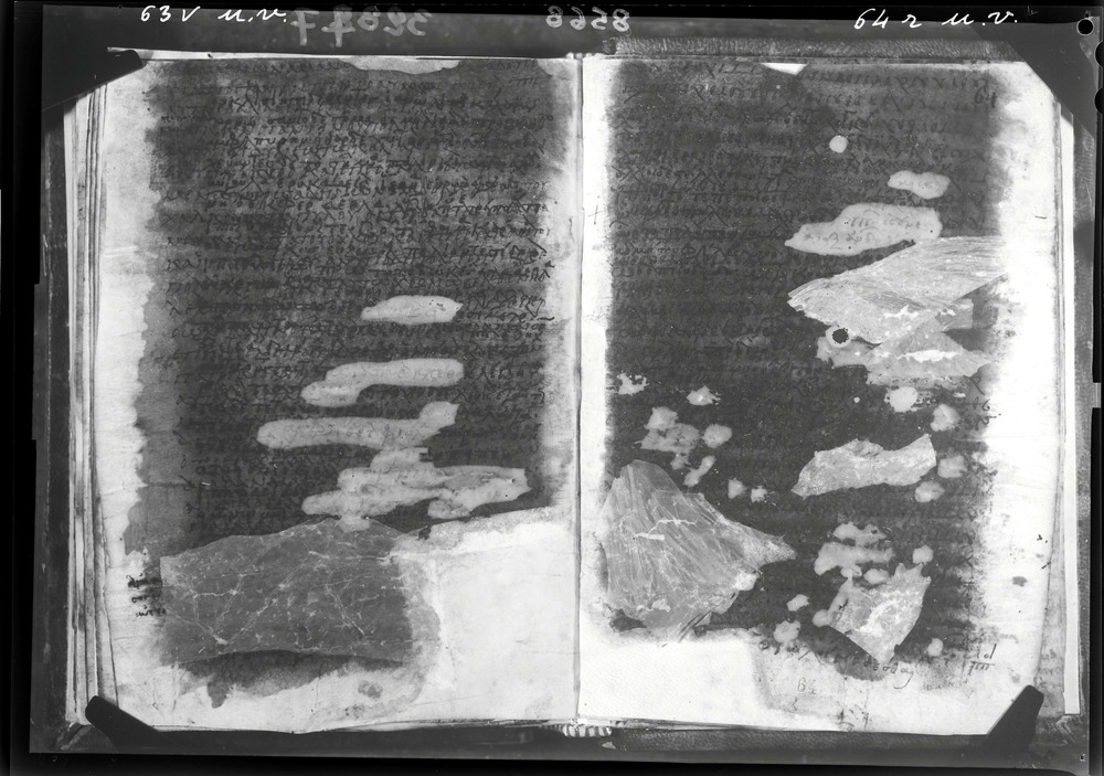 Grottaferrata, Biblioteca Statale del Monumento Nazionale, Ms. Z.α [alpha].XXIV (Crypt. Gr.54)
doc_08568
Keywords: Grottaferrata Abbazia Ms. Z.α [alpha].XXIV (Crypt. Gr.54), Palinsesti, Fotografie UV, 12. sec., Grottaferrata Abbazia