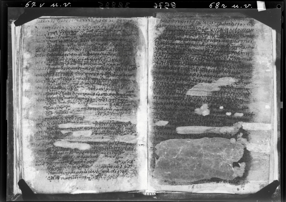 Grottaferrata, Biblioteca Statale del Monumento Nazionale, Ms. Z.α [alpha].XXIV (Crypt. Gr.54)
doc_08576
Keywords: Grottaferrata Abbazia Ms. Z.α [alpha].XXIV (Crypt. Gr.54), Palinsesti, Fotografie UV, 12. sec., Grottaferrata Abbazia
