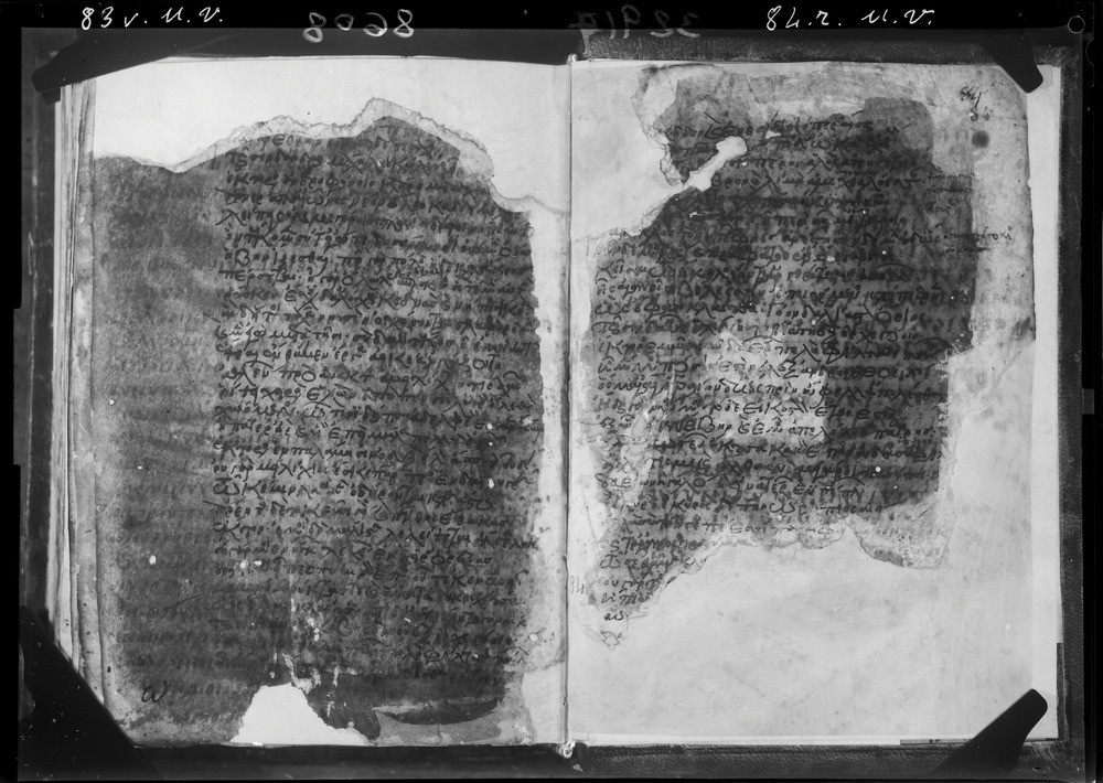 Grottaferrata, Biblioteca Statale del Monumento Nazionale, Ms. Z.α [alpha].XXIV (Crypt. Gr.54)
doc_08608
Keywords: Grottaferrata Abbazia Ms. Z.α [alpha].XXIV (Crypt. Gr.54), Palinsesti, Fotografie UV, 12. sec., Grottaferrata Abbazia