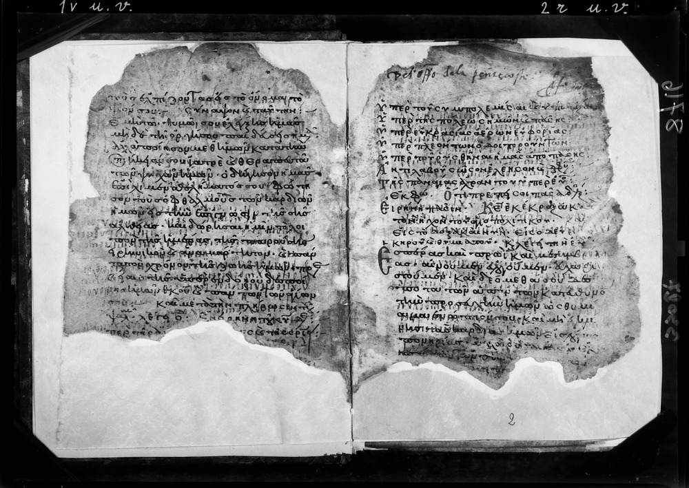 Grottaferrata, Biblioteca Statale del Monumento Nazionale, Ms. Γ [Gamma].ß [Beta].XIV (Crypt. Gr.154)
doc_08716
Keywords: Grottaferrata Abbazia Ms. Γ [Gamma].ß [Beta].XIV (Crypt. Gr.154), Palinsesti, Fotografie UV, 8. sec., 9. sec., 10. sec., Grottaferrata Abbazia