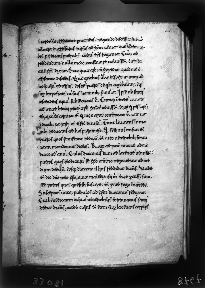 Roma, Biblioteca Vallicelliana, Ms. C.9/1
doc_08767
Keywords: Vallicelliana Ms. C.9/1, Fasc.604/1976, Fotografie UV, 12. sec., Vallicelliana
