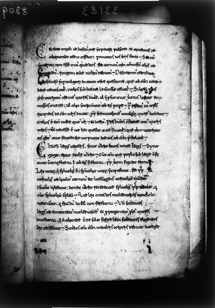 Roma, Biblioteca Vallicelliana, Ms. C.9/1
doc_08809
Keywords: Vallicelliana Ms. C.9/1, Fasc.604/1976, Palinsesti, Fotografie UV, 12. sec., Vallicelliana