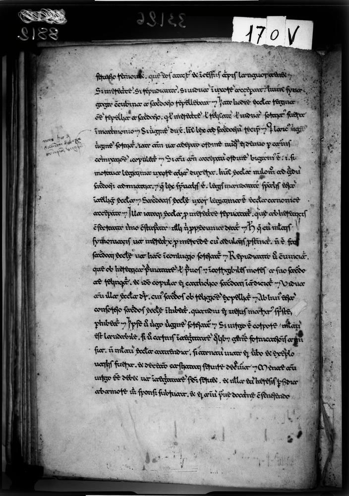 Roma, Biblioteca Vallicelliana, Ms. C.9/1
doc_08812
Keywords: Vallicelliana Ms. C.9/1, Fasc.604/1976, Palinsesti, Fotografie UV, 12. sec., Vallicelliana