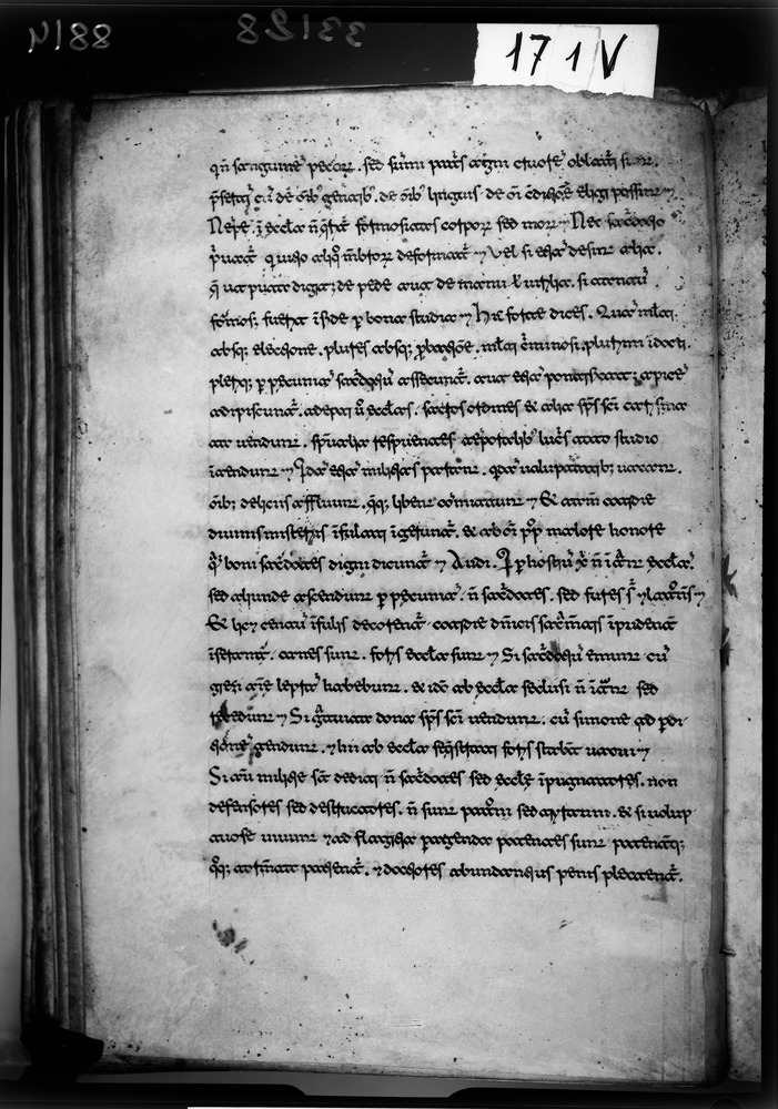 Roma, Biblioteca Vallicelliana, Ms. C.9/1
doc_08814
Keywords: Vallicelliana Ms. C.9/1, Fasc.604/1976, Palinsesti, Fotografie UV, 12. sec., Vallicelliana