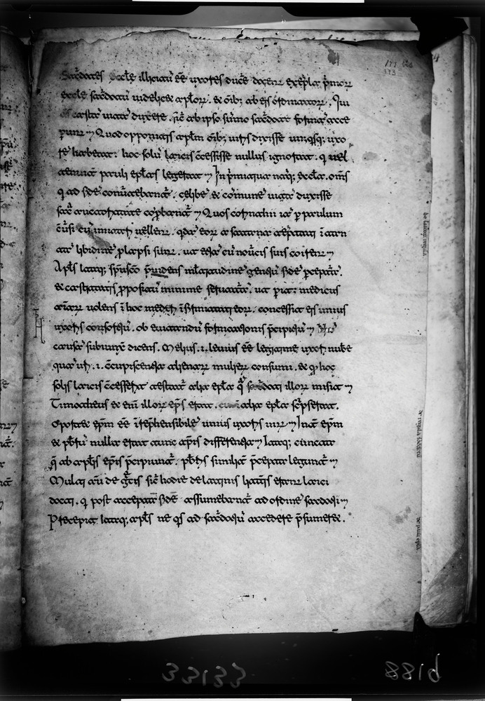 Roma, Biblioteca Vallicelliana, Ms. C.9/1
doc_08819
Keywords: Vallicelliana Ms. C.9/1, Fasc.604/1976, Palinsesti, Fotografie UV, 12. sec., Vallicelliana