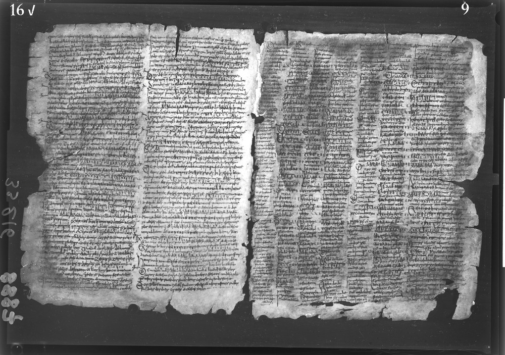 Napoli, Biblioteca Nazionale Vittorio Emanuele 3., Ms. IV.A.8
doc_08887
Keywords: BNN Ms. IV.A.8, Fasc.407/1969, Palinsesti, Fotografie UV, 6. sec., 8. sec., BNN