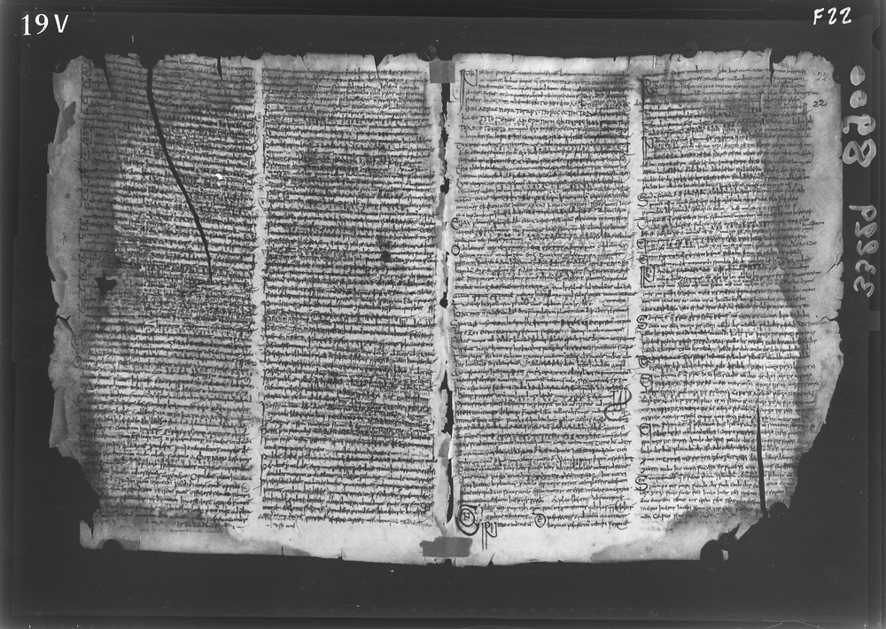 Napoli, Biblioteca Nazionale Vittorio Emanuele 3., Ms. IV.A.8
doc_08900
Keywords: BNN Ms. IV.A.8, Fasc.407/1969, Palinsesti, Fotografie UV, 6. sec., 8. sec., BNN