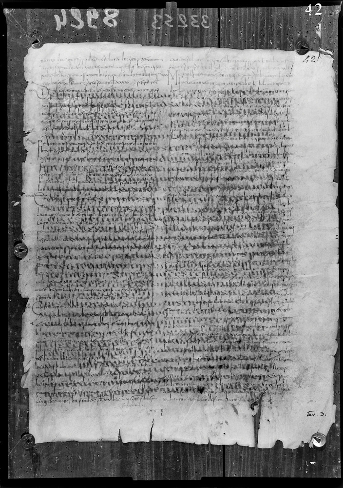 Napoli, Biblioteca Nazionale Vittorio Emanuele 3., Ms. IV.A.8
doc_08924
Keywords: BNN Ms. IV.A.8, Fasc.407/1969, Palinsesti, Fotografie UV, 6. sec., 8. sec., BNN