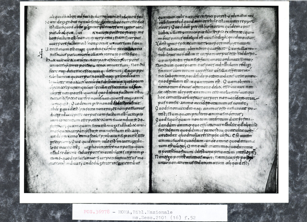 Roma, Biblioteca Nazionale Centrale, Sess. 2101
pos_36978
Keywords: BNCR Sess. 2101, 9. sec., BNCR