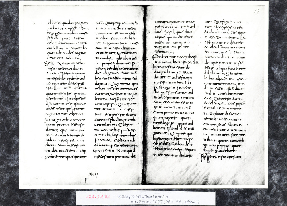 Roma, Biblioteca Nazionale Centrale, Sess. 2097
pos_36982
Keywords: BNCR Sess. 2097, 9. sec., BNCR