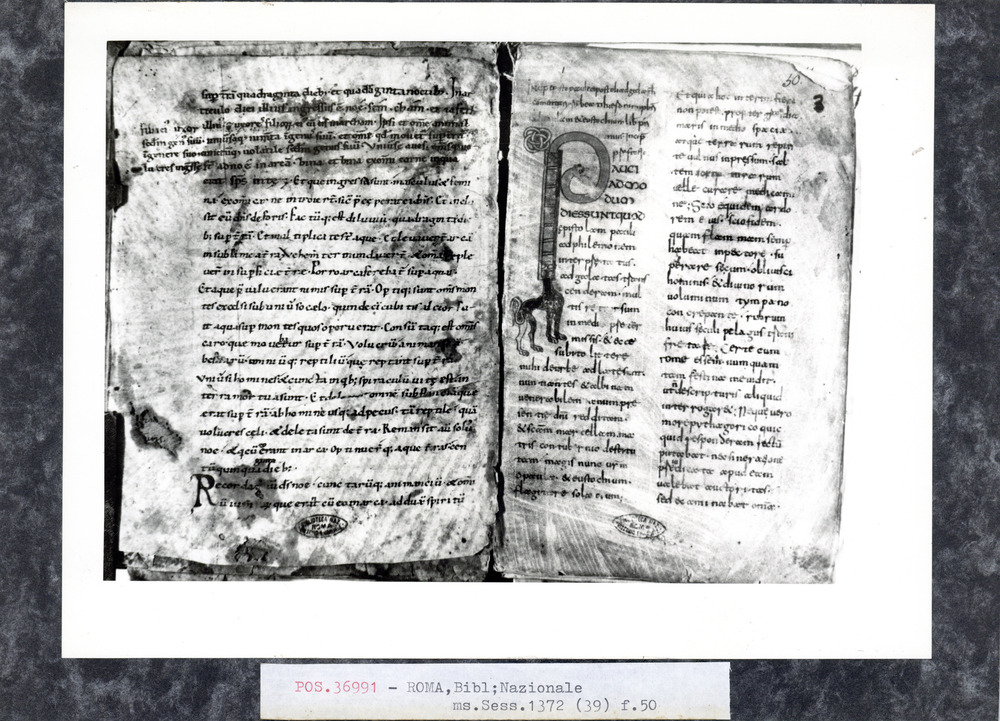 Roma, Biblioteca Nazionale Centrale, Sess. 1372
pos_36991
Keywords: BNCR Sess. 1372, 10. sec., BNCR