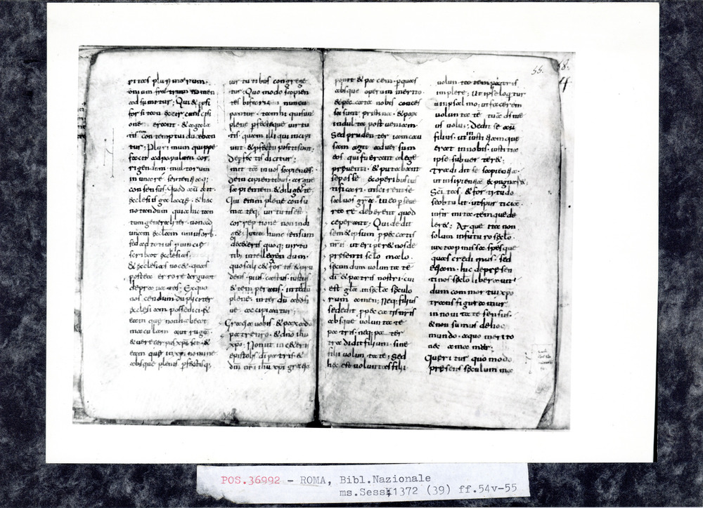 Roma, Biblioteca Nazionale Centrale, Sess. 1372
pos_36992
Keywords: BNCR Sess. 1372, 10. sec., BNCR