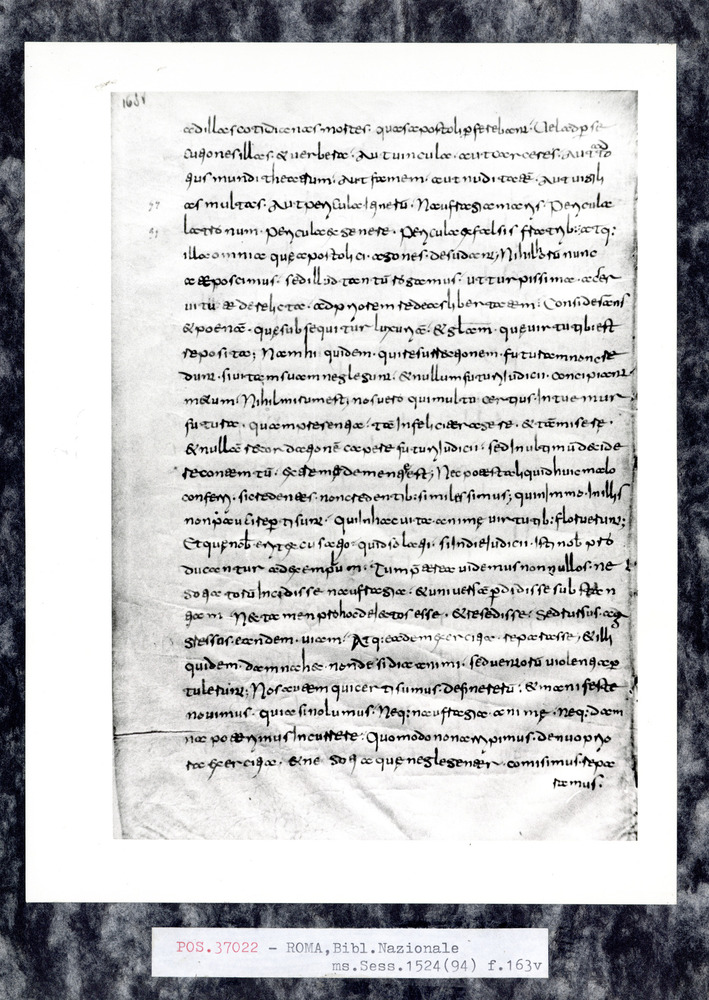Roma, Biblioteca Nazionale Centrale, Sess. 1524
pos_37022
Keywords: BNCR Sess. 1524, 8. sec., BNCR