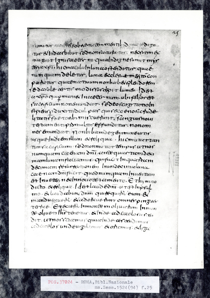 Roma, Biblioteca Nazionale Centrale, Sess. 1524
pos_37024
Keywords: BNCR Sess. 1524, 8. sec., BNCR