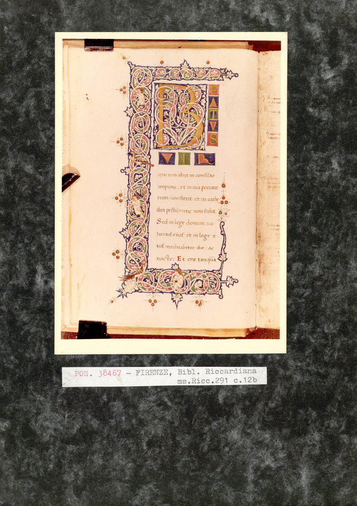 Firenze, Biblioteca Riccardiana, Ms. Ricc. 291
pos_38467
Keywords: Riccardiana Ms. 291, Decorazioni zoomorfe, Decorazioni antropomorfe, 12. sec., Riccardiana