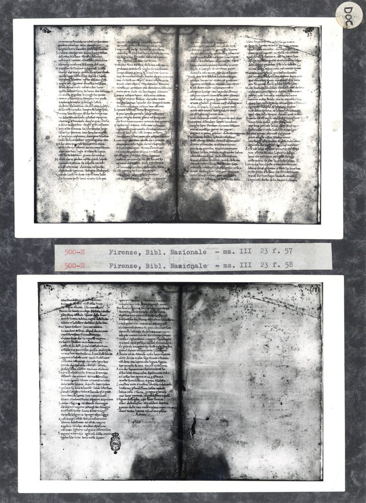 Firenze, Biblioteca Nazionale Centrale, Ms. III.23
doc_00500_20
Keywords: BNCF Ms. III.23, BNCF