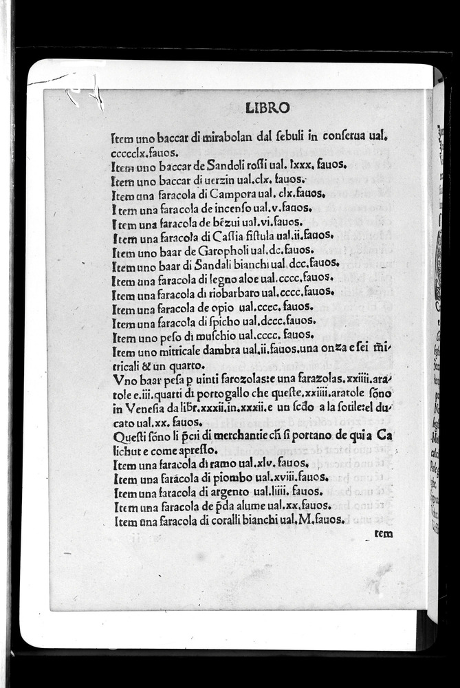 Incunabolo “Viaggi di Alvise da Cadamosto”. Venezia, Biblioteca Nazionale Marciana
doc_00061_76v
Keywords: BNM Incunabolo Viaggi di Alvise da Cadamosto, Incunaboli, BNM