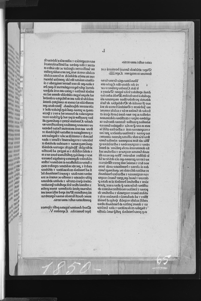 Roma, Biblioteca Casanatense, IGI 260
doc_00065_03
Keywords: Casanatense Inc. 864/Inc. 872, IGI 260, Incunaboli, Casanatense