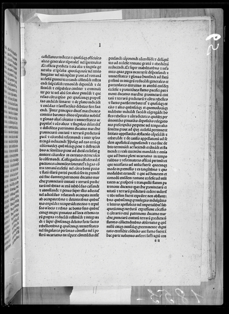 Roma, Biblioteca Casanatense, IGI 260
doc_00065_06
Keywords: Casanatense Inc. 864/Inc. 872, IGI 260, Incunaboli, Casanatense