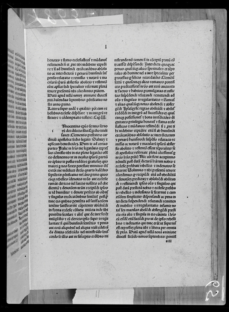 Roma, Biblioteca Casanatense, IGI 260
doc_00065_16
Keywords: Casanatense Inc. 864/Inc. 872, IGI 260, Incunaboli, Casanatense