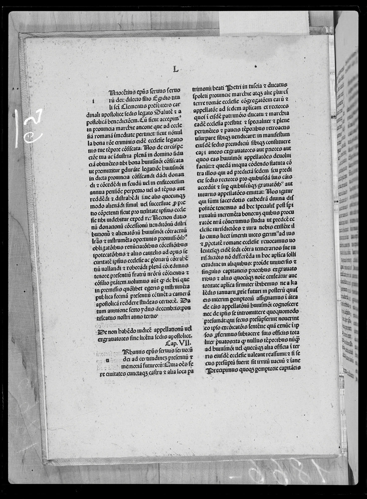 Roma, Biblioteca Casanatense, IGI 260
doc_00065_19
Keywords: Casanatense Inc. 864/Inc. 872, IGI 260, Incunaboli, Casanatense