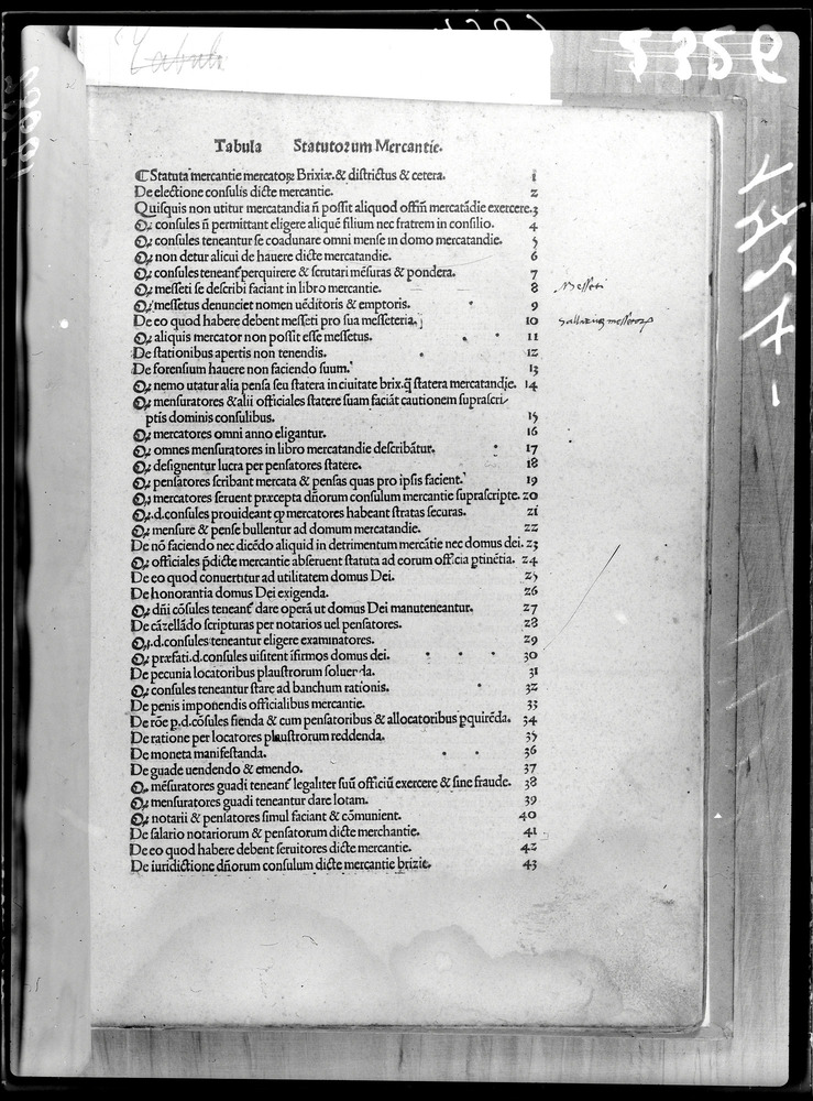 Roma, Biblioteca del Senato della Repubblica Giovanni Spadolini, Statuti di Brescia - IGI 2176
doc_04859
Keywords: B Senato della Repubblica Statuti di Brescia, IGI 2176, Incunaboli, B Senato della Repubblica