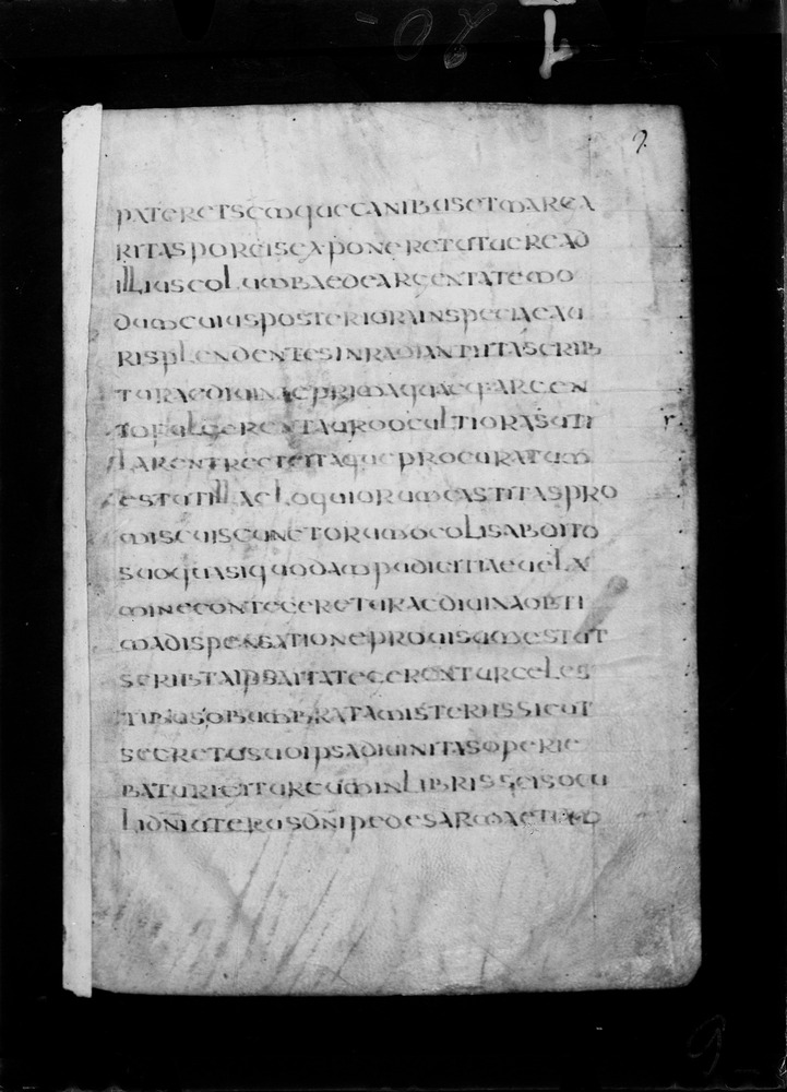 Roma, Biblioteca Nazionale Centrale, Sess. 77
doc_00001_009r
Keywords: BNCR Sess. 77, 8. sec., BNCR