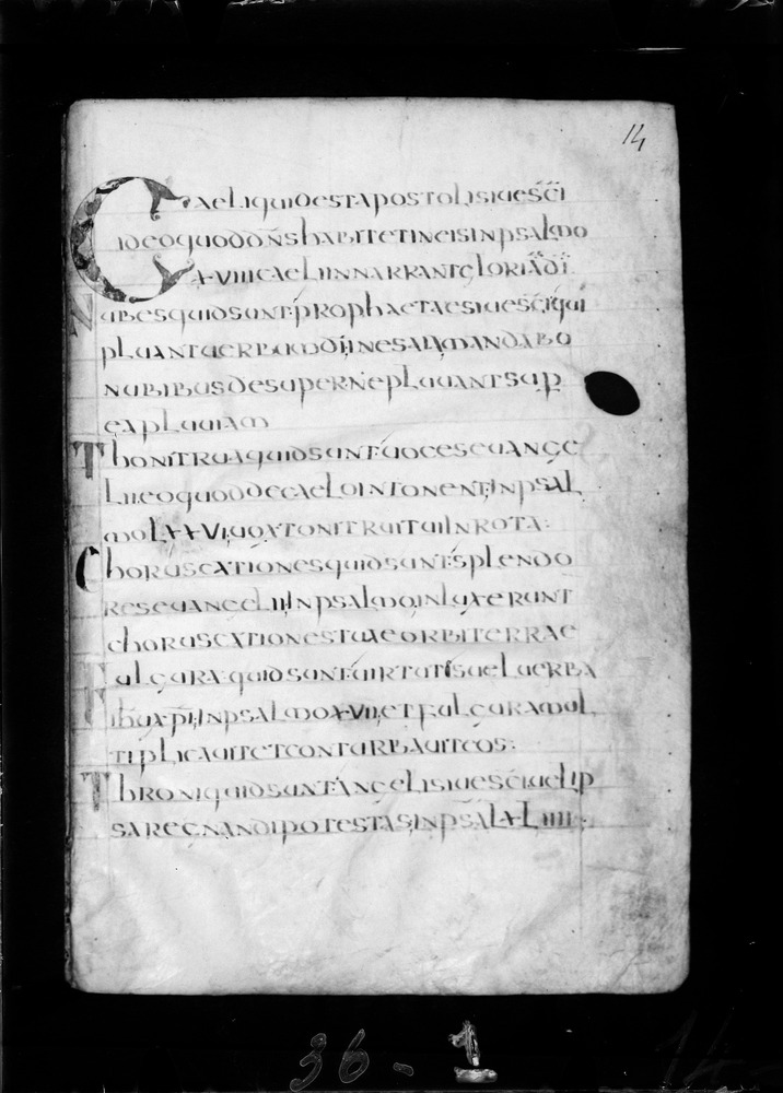 Roma, Biblioteca Nazionale Centrale, Sess. 77
doc_00001_014r
Keywords: BNCR Sess. 77, 8. sec., BNCR