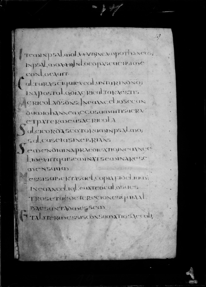 Roma, Biblioteca Nazionale Centrale, Sess. 77
doc_00001_019r
Keywords: BNCR Sess. 77, 8. sec., BNCR