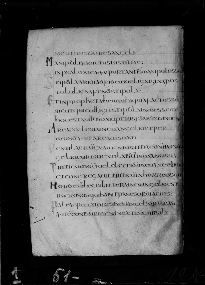 Roma, Biblioteca Nazionale Centrale, Sess. 77
doc_00001_019v
Keywords: BNCR Sess. 77, 8. sec., BNCR