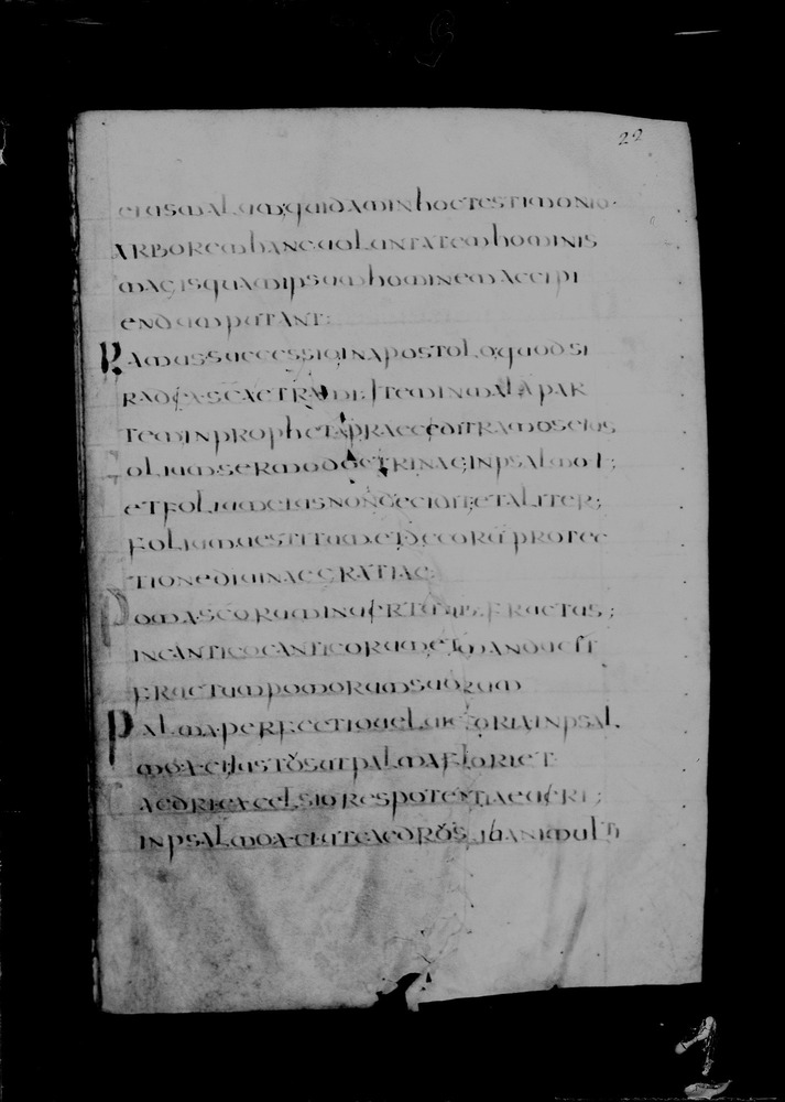 Roma, Biblioteca Nazionale Centrale, Sess. 77
doc_00001_022r
Keywords: BNCR Sess. 77, 8. sec., BNCR