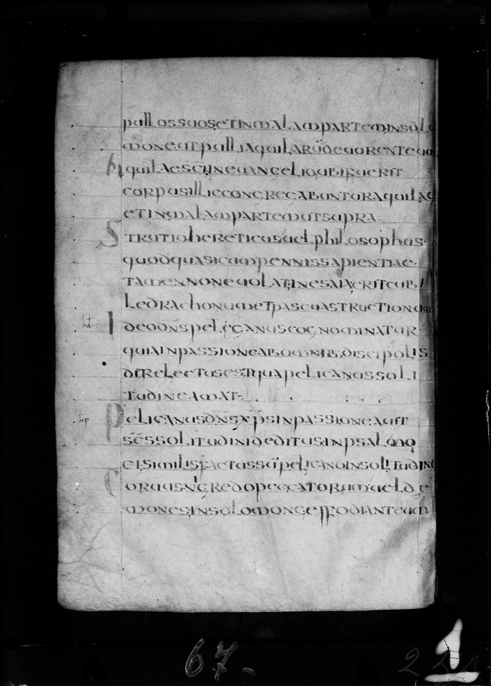 Roma, Biblioteca Nazionale Centrale, Sess. 77
doc_00001_025v
Keywords: BNCR Sess. 77, 8. sec., BNCR