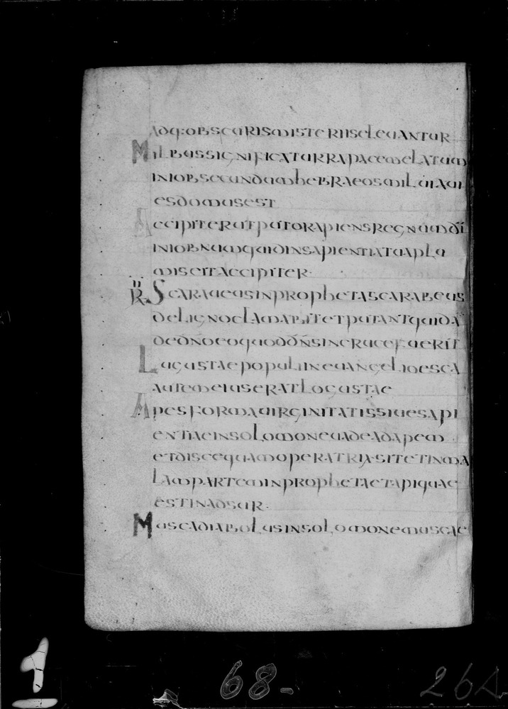 Roma, Biblioteca Nazionale Centrale, Sess. 77
doc_00001_026v
Keywords: BNCR Sess. 77, 8. sec., BNCR