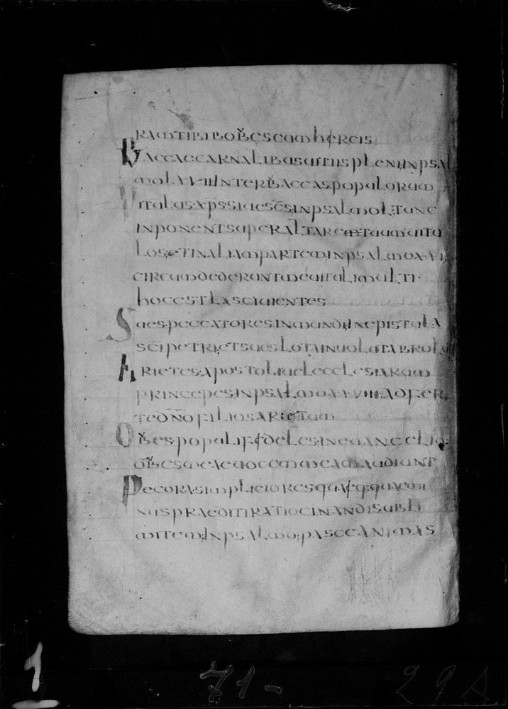 Roma, Biblioteca Nazionale Centrale, Sess. 77
doc_00001_029v
Keywords: BNCR Sess. 77, 8. sec., BNCR