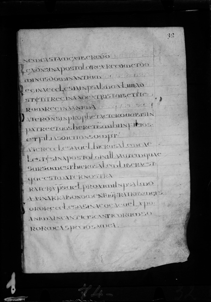 Roma, Biblioteca Nazionale Centrale, Sess. 77
doc_00001_032r
Keywords: BNCR Sess. 77, 8. sec., BNCR