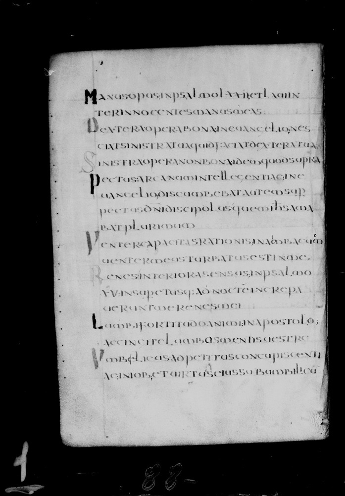 Roma, Biblioteca Nazionale Centrale, Sess. 77
doc_00001_036v
Keywords: BNCR Sess. 77, 8. sec., BNCR