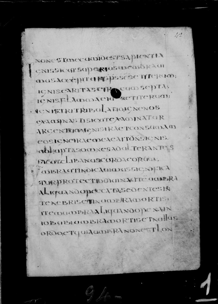 Roma, Biblioteca Nazionale Centrale, Sess. 77
doc_00001_042r
Keywords: BNCR Sess. 77, 8. sec., BNCR