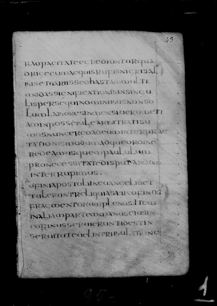 Roma, Biblioteca Nazionale Centrale, Sess. 77
doc_00001_043r
Keywords: BNCR Sess. 77, 8. sec., BNCR
