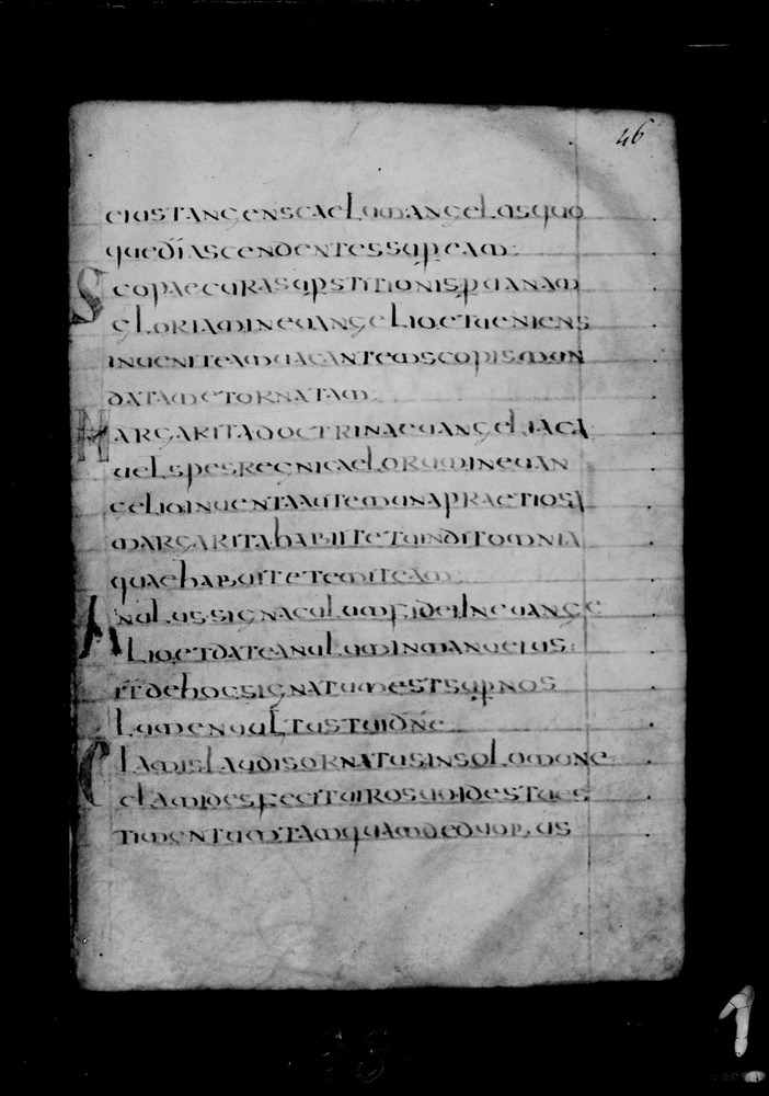Roma, Biblioteca Nazionale Centrale, Sess. 77
doc_00001_046r
Keywords: BNCR Sess. 77, 8. sec., BNCR