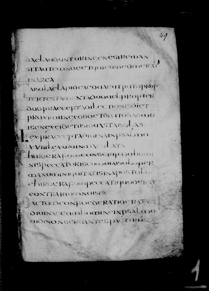 Roma, Biblioteca Nazionale Centrale, Sess. 77
doc_00001_049r
Keywords: BNCR Sess. 77, 8. sec., BNCR