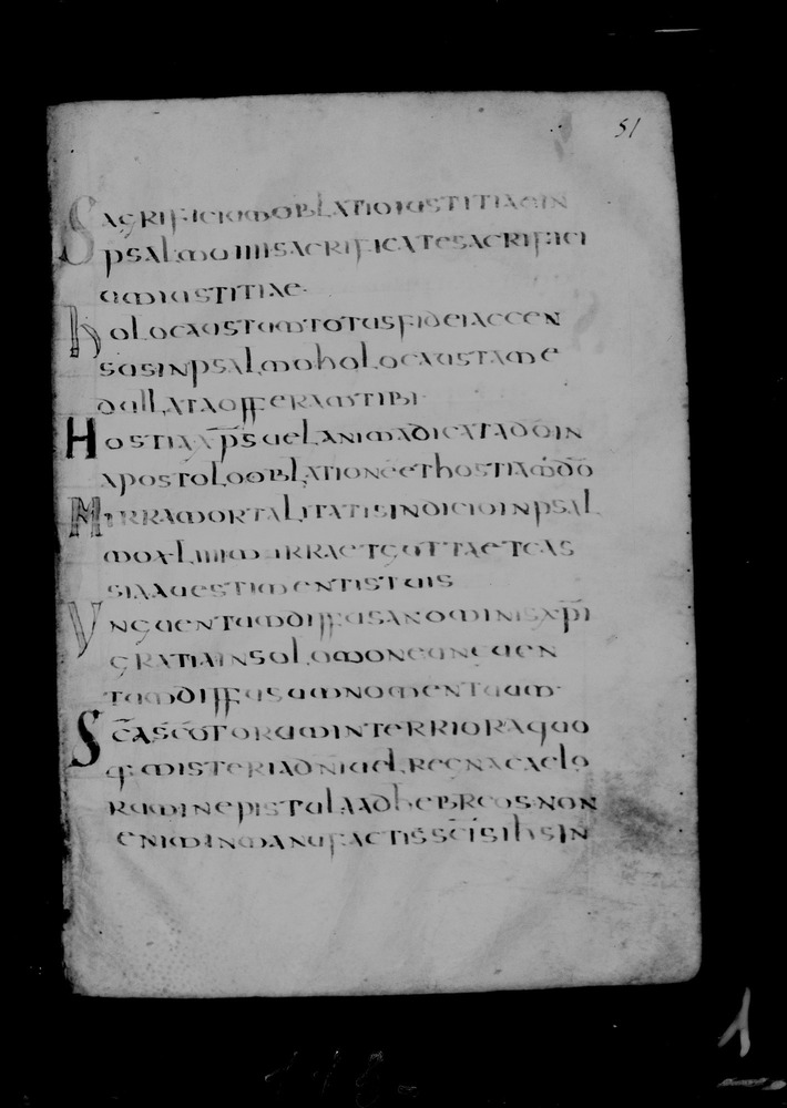 Roma, Biblioteca Nazionale Centrale, Sess. 77
doc_00001_051r
Keywords: BNCR Sess. 77, 8. sec., BNCR
