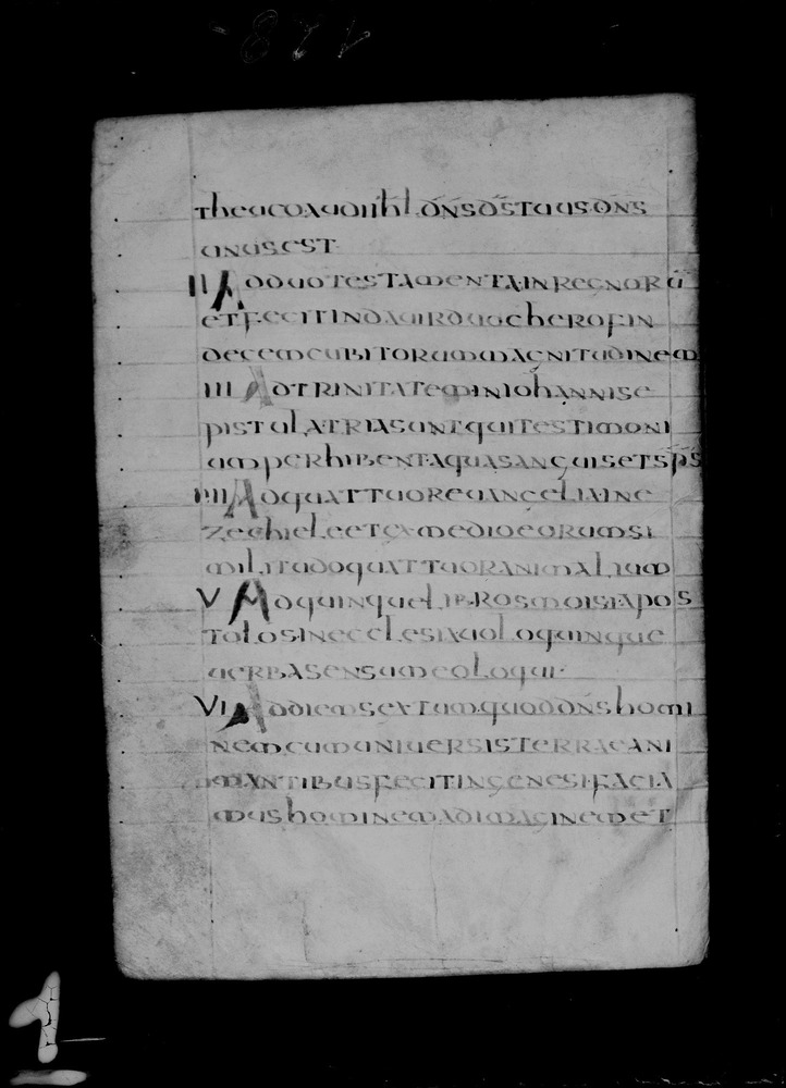 Roma, Biblioteca Nazionale Centrale, Sess. 77
doc_00001_056v
Keywords: BNCR Sess. 77, 8. sec., BNCR