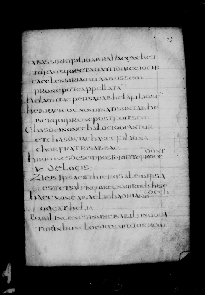 Roma, Biblioteca Nazionale Centrale, Sess. 77
doc_00001_074r
Keywords: BNCR Sess. 77, 8. sec., BNCR