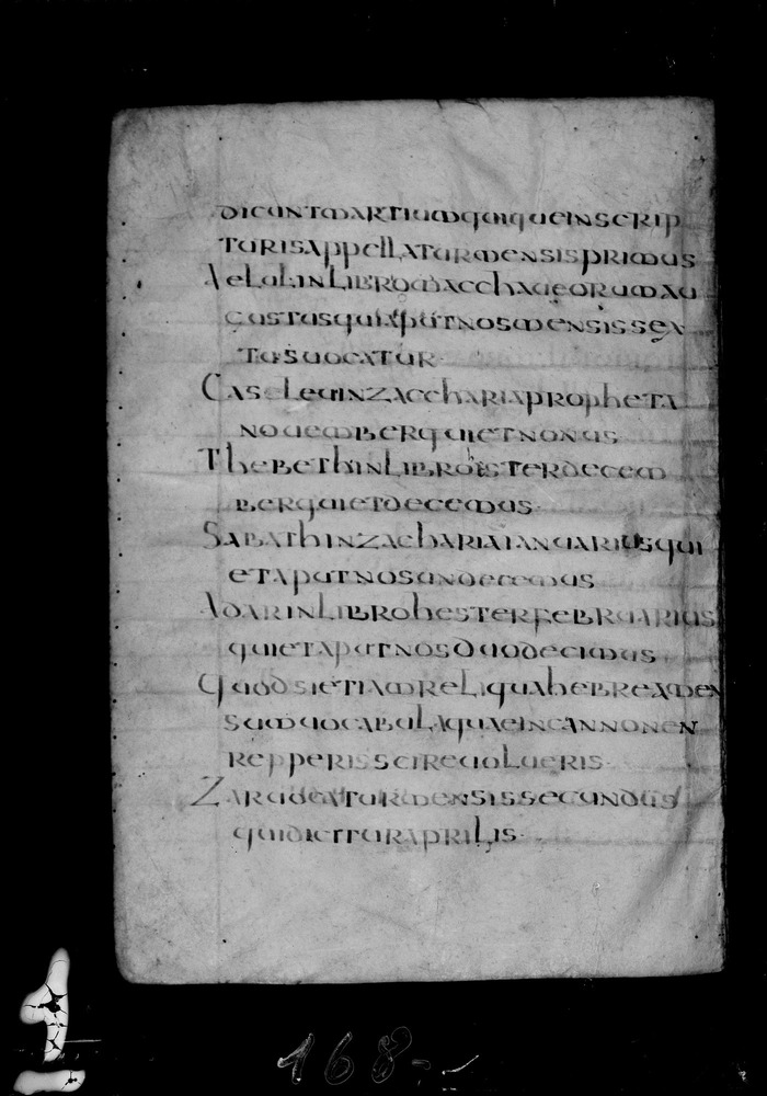 Roma, Biblioteca Nazionale Centrale, Sess. 77
doc_00001_076v
Keywords: BNCR Sess. 77, 8. sec., BNCR