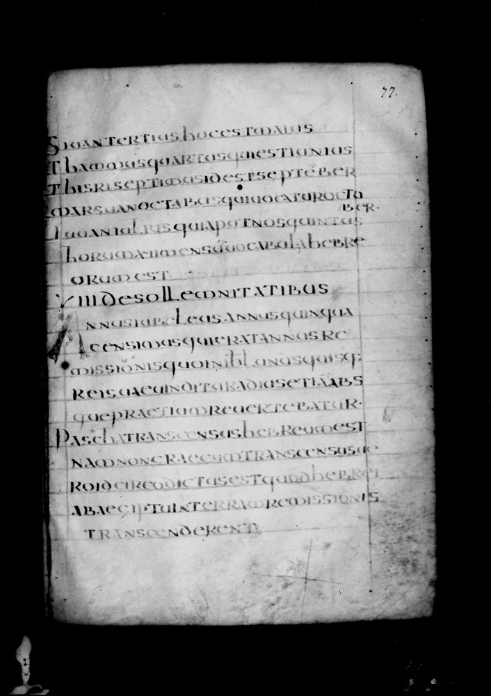Roma, Biblioteca Nazionale Centrale, Sess. 77
doc_00001_077r
Keywords: BNCR Sess. 77, 8. sec., BNCR