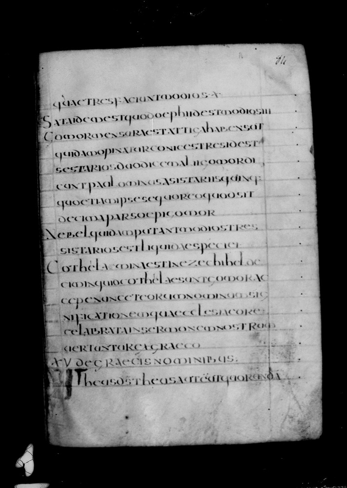 Roma, Biblioteca Nazionale Centrale, Sess. 77
doc_00001_084r
Keywords: BNCR Sess. 77, 8. sec., BNCR